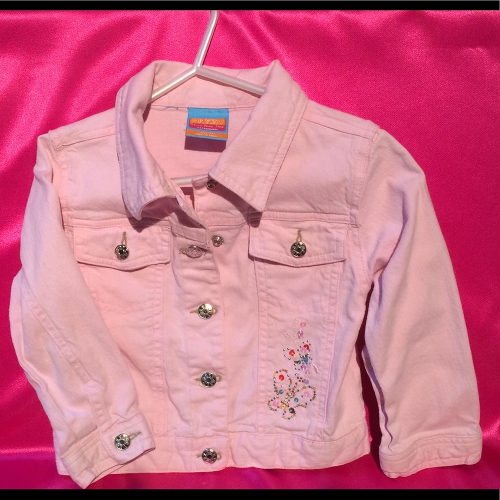 PYT Pink Denim Jacket